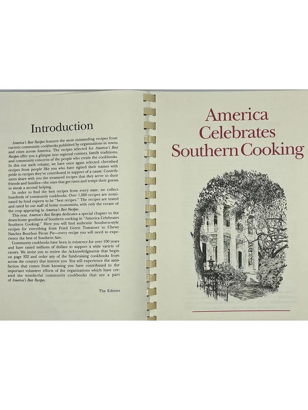 Vintage Community Cookbook, America's Recipes, 1993